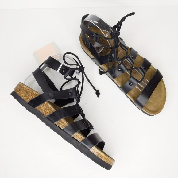Birkenstock Shoes - Birkenstock Papillo Cleo Sandal Black 38 NARROW